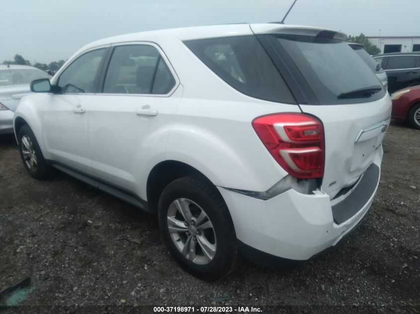 2016 CHEVROLET EQUINOX LS - 2GNFLEEK2G6255086