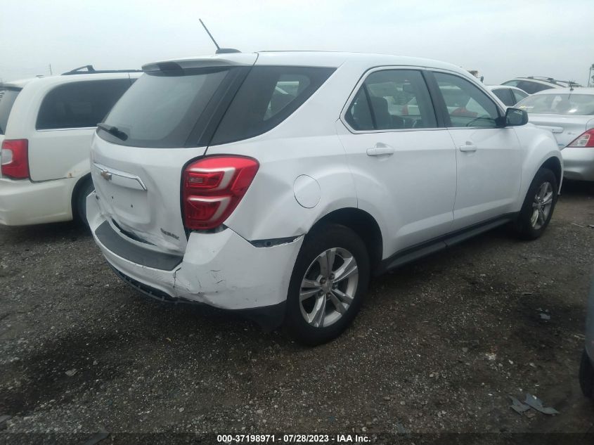 2016 CHEVROLET EQUINOX LS - 2GNFLEEK2G6255086