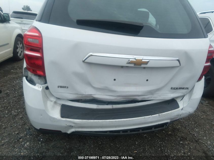 2016 CHEVROLET EQUINOX LS - 2GNFLEEK2G6255086