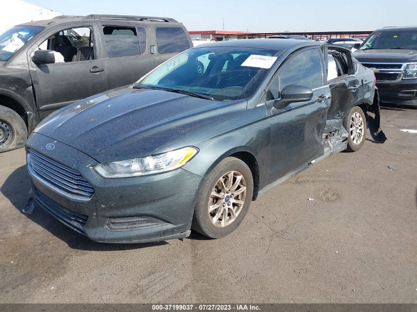 2015 FORD FUSION S - 3FA6P0G78FR105585