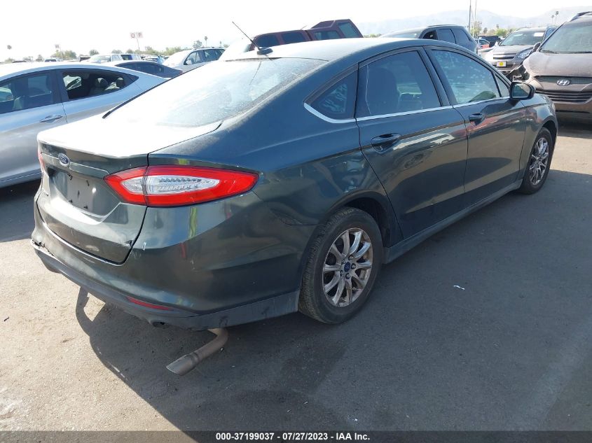 2015 FORD FUSION S - 3FA6P0G78FR105585