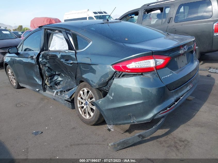 2015 FORD FUSION S - 3FA6P0G78FR105585