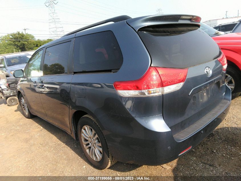 2014 TOYOTA SIENNA XLE/LIMITED - 5TDYK3DC7ES467603