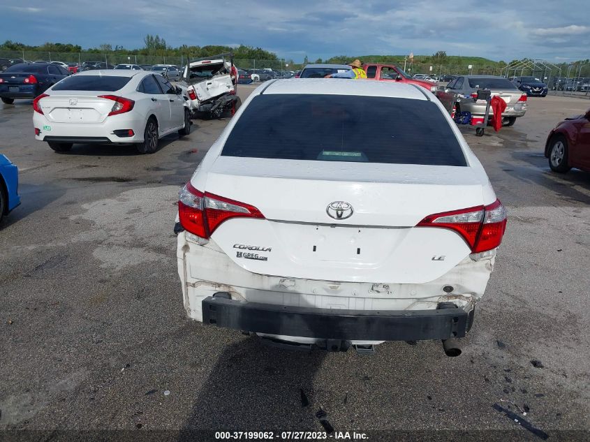 2016 TOYOTA COROLLA L/LE/S/S PLUS/LE PLUS - 5YFBURHE9GP495977