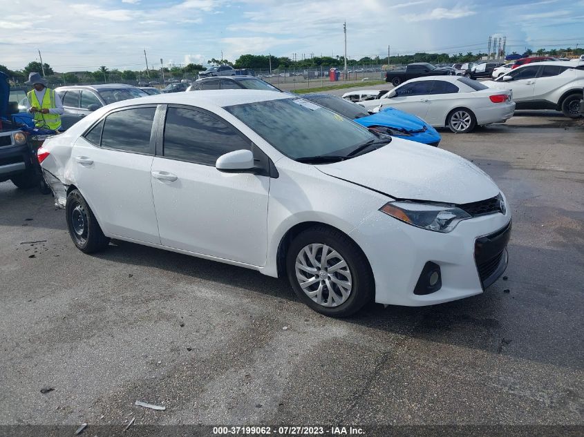 2016 TOYOTA COROLLA L/LE/S/S PLUS/LE PLUS - 5YFBURHE9GP495977