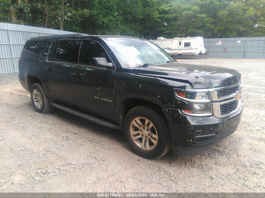 2017 CHEVROLET SUBURBAN LT - 1GNSCHKC3HR187545