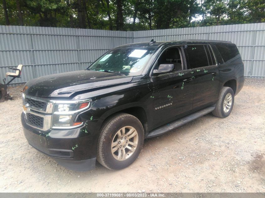 2017 CHEVROLET SUBURBAN LT - 1GNSCHKC3HR187545