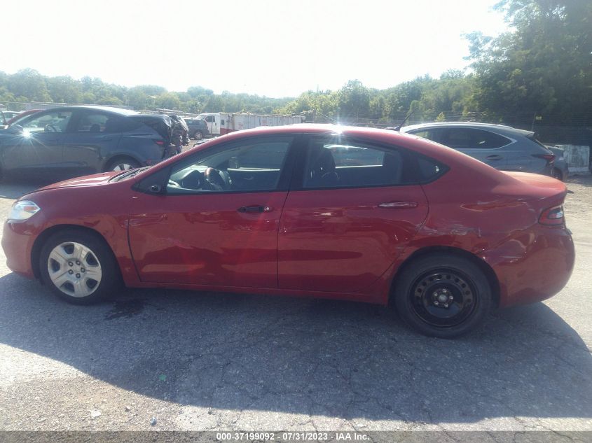 2013 DODGE DART AERO - 1C3CDFAH2DD215424