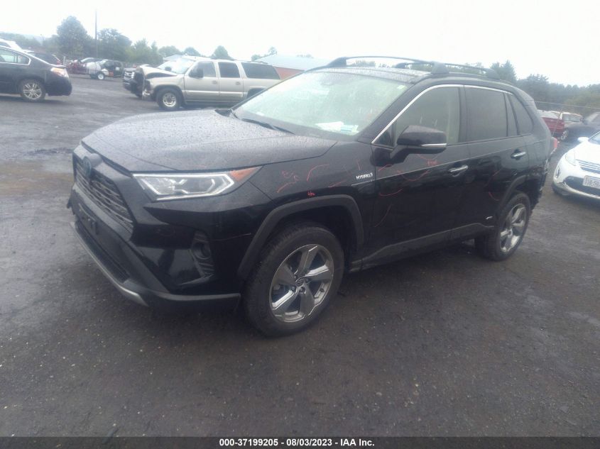 2020 TOYOTA RAV4 HYBRID LIMITED - JTMDWRFV2LD550868