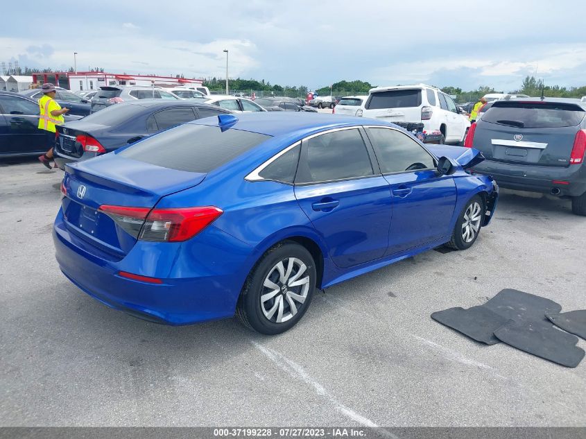2022 HONDA CIVIC SEDAN LX - 2HGFE2F2XNH536474
