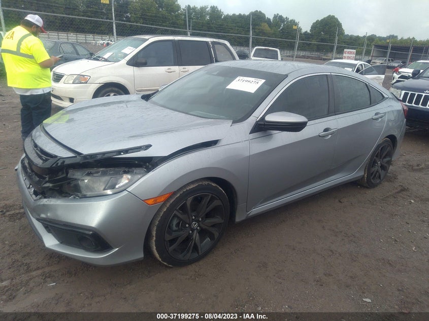 VIN 2HGFC2F83LH559943 2020 HONDA CIVIC SEDAN SPORT