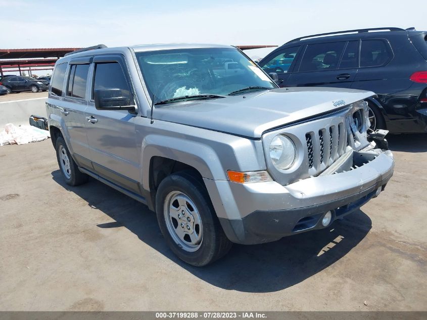2016 JEEP PATRIOT SPORT - 1C4NJPBA3GD613055