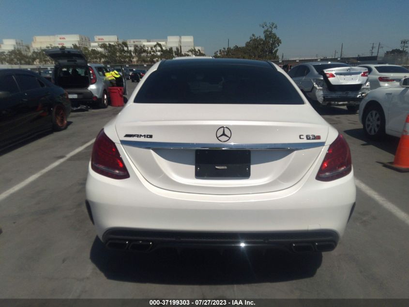 2018 MERCEDES-BENZ C-CLASS AMG C 63 S - 55SWF8HBXJU237982