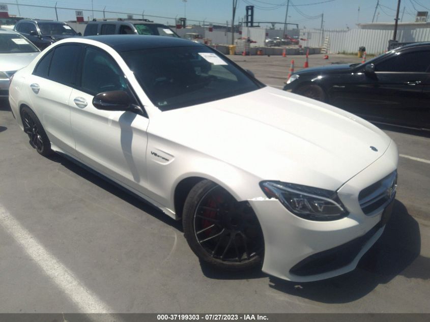 2018 MERCEDES-BENZ C-CLASS AMG C 63 S - 55SWF8HBXJU237982