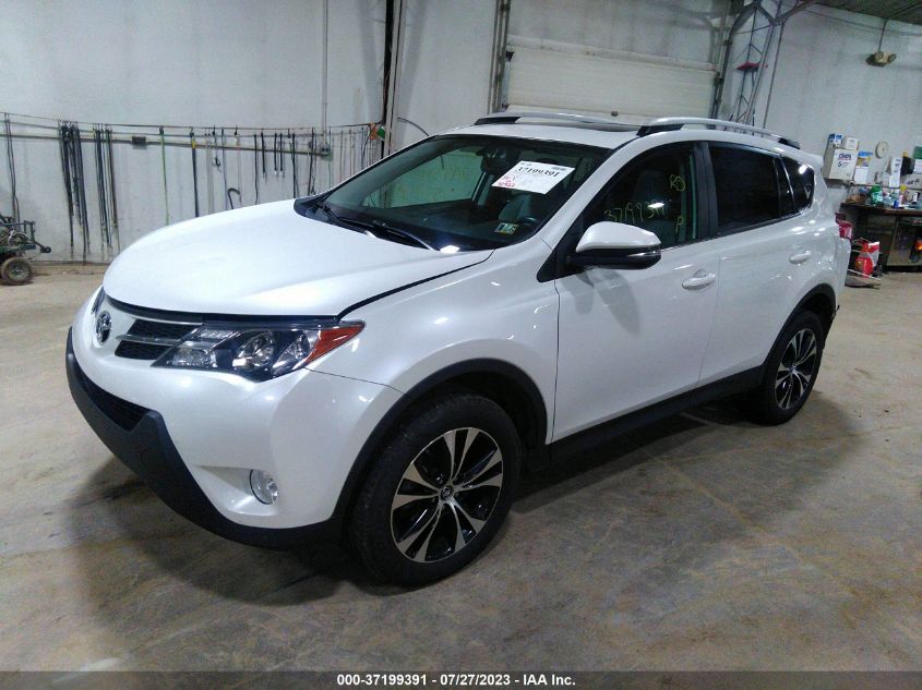 2015 TOYOTA RAV4 LIMITED - 2T3DFREV1FW363288