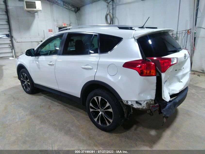 2015 TOYOTA RAV4 LIMITED - 2T3DFREV1FW363288