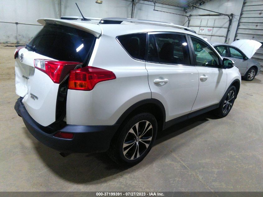 2015 TOYOTA RAV4 LIMITED - 2T3DFREV1FW363288