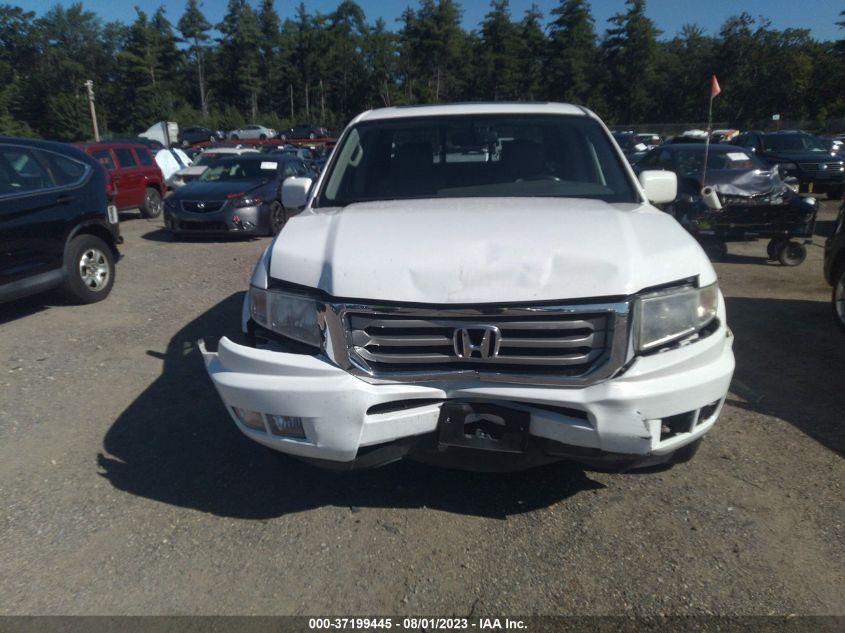 2013 HONDA RIDGELINE RTL - 5FPYK1F5XDB008451