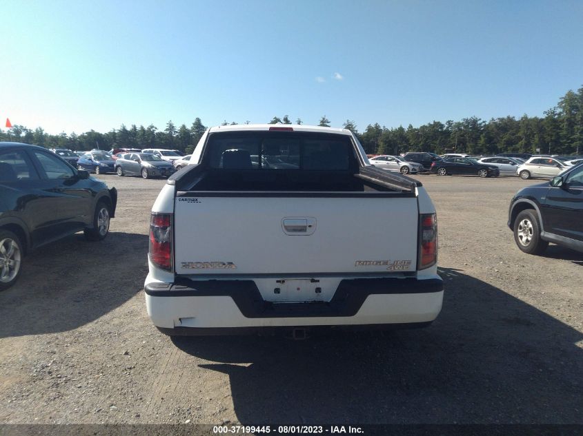 2013 HONDA RIDGELINE RTL - 5FPYK1F5XDB008451