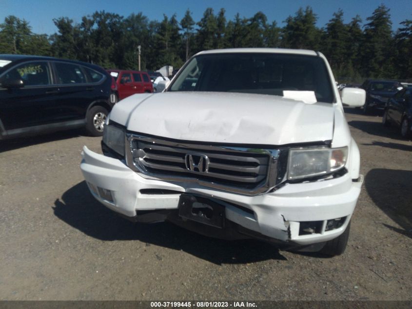 2013 HONDA RIDGELINE RTL - 5FPYK1F5XDB008451