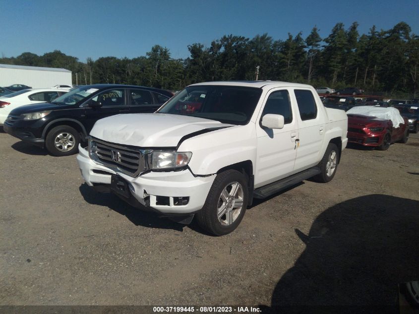 2013 HONDA RIDGELINE RTL - 5FPYK1F5XDB008451