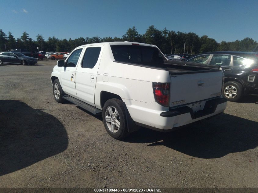2013 HONDA RIDGELINE RTL - 5FPYK1F5XDB008451