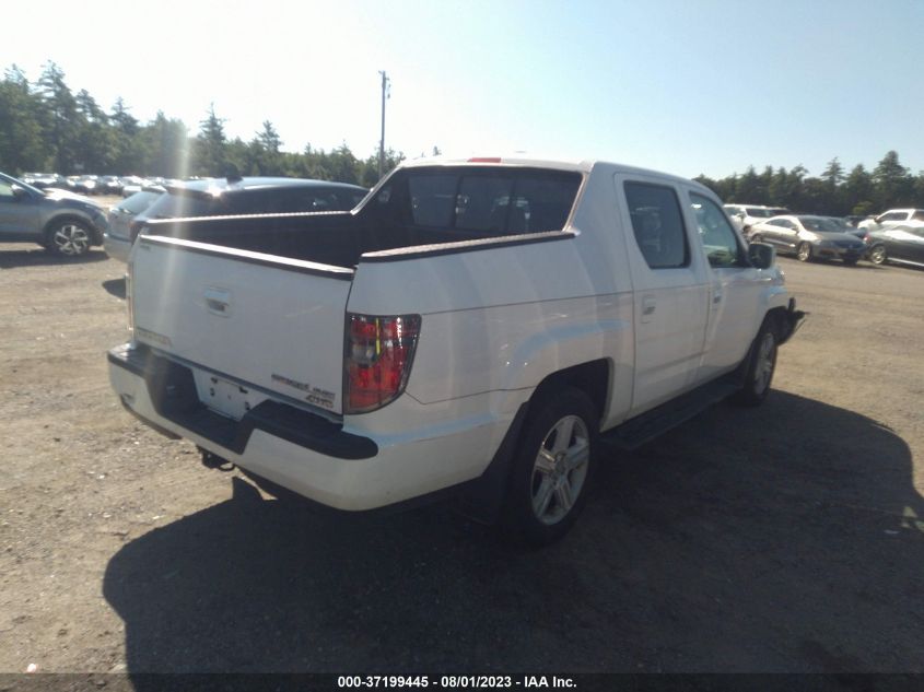 2013 HONDA RIDGELINE RTL - 5FPYK1F5XDB008451