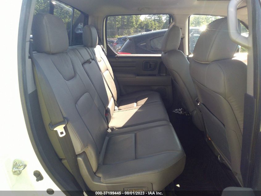 2013 HONDA RIDGELINE RTL - 5FPYK1F5XDB008451