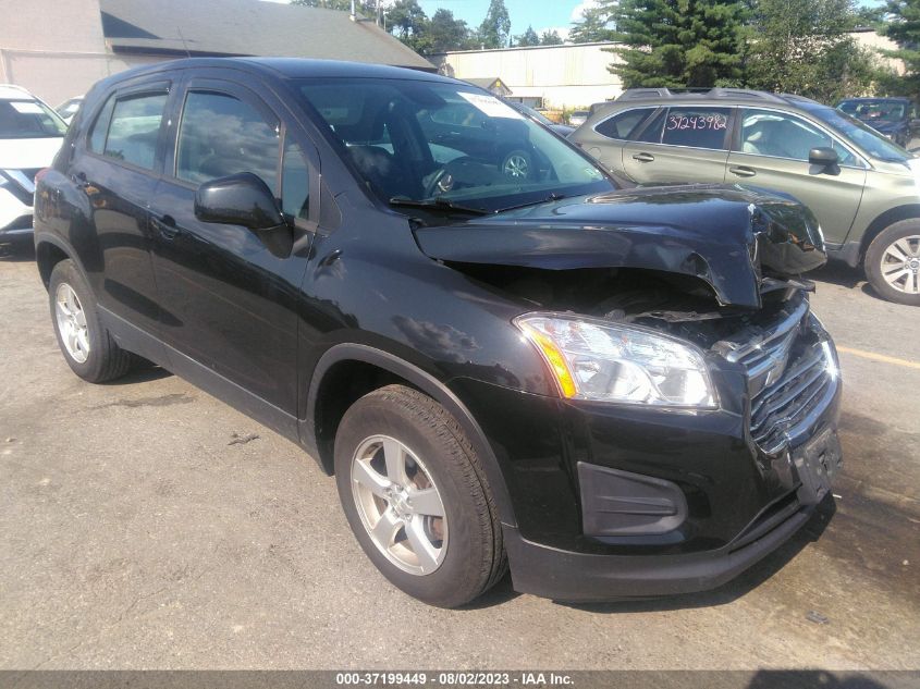 2016 CHEVROLET TRAX LS - KL7CJNSBXGB737594