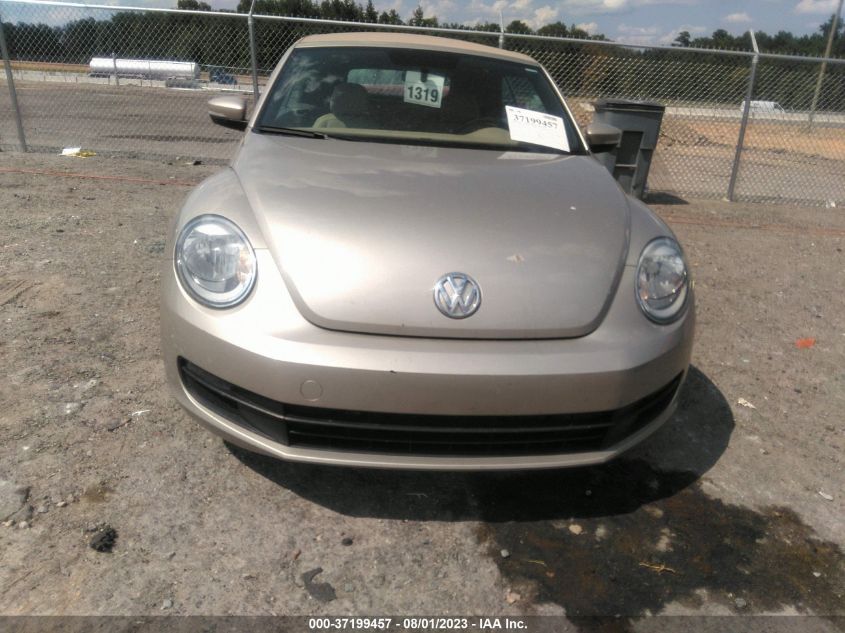 2014 VOLKSWAGEN BEETLE CONVERTIBLE 1.8T W/TECH 3VW517AT3EM809966