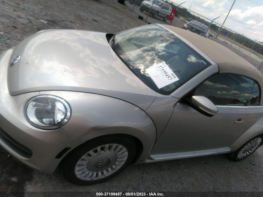 2014 VOLKSWAGEN BEETLE CONVERTIBLE 1.8T W/TECH 3VW517AT3EM809966