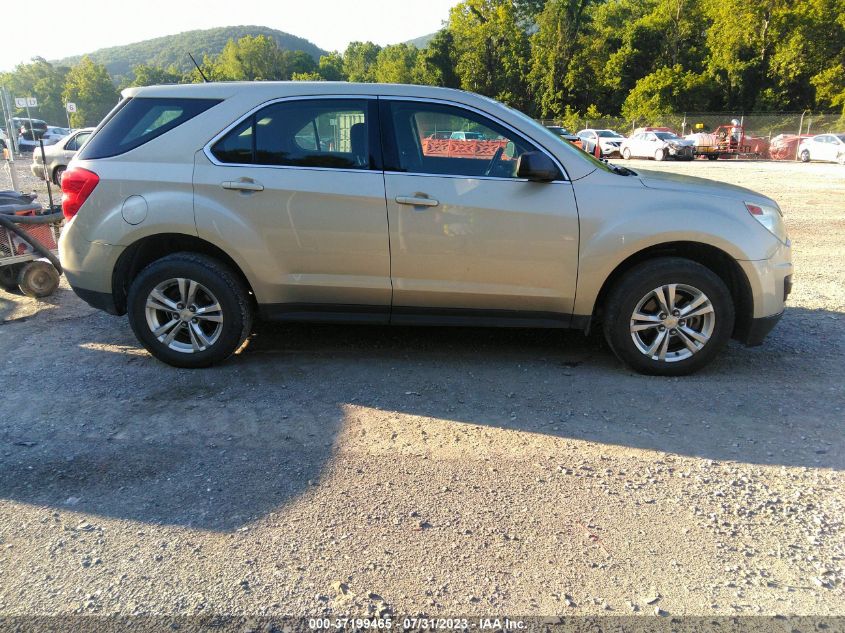2013 CHEVROLET EQUINOX LS - 1GNALBEK7DZ131632