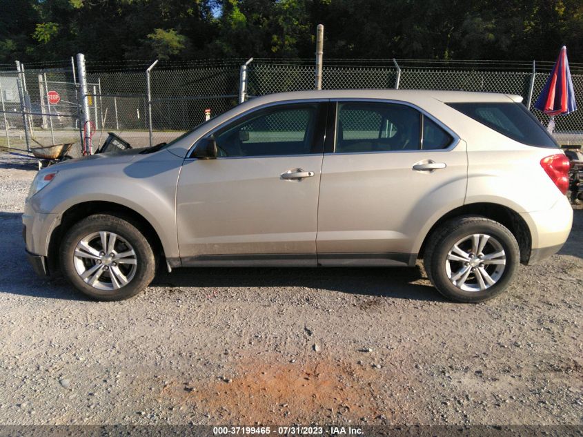 2013 CHEVROLET EQUINOX LS - 1GNALBEK7DZ131632