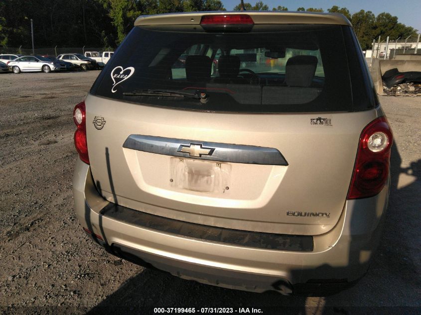 2013 CHEVROLET EQUINOX LS - 1GNALBEK7DZ131632
