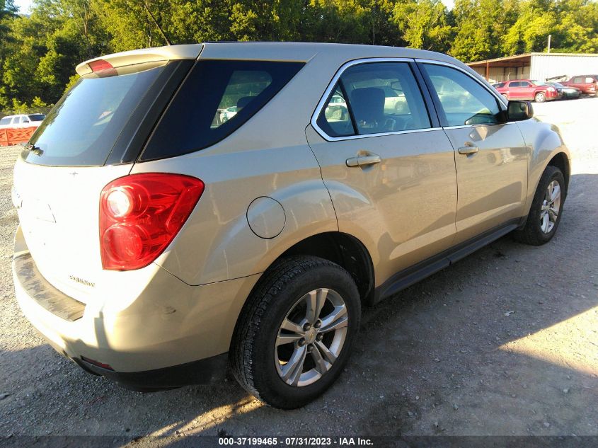 2013 CHEVROLET EQUINOX LS - 1GNALBEK7DZ131632