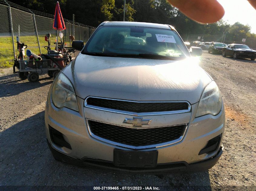 2013 CHEVROLET EQUINOX LS - 1GNALBEK7DZ131632