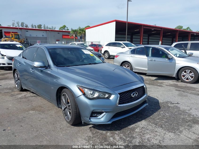 2018 INFINITI Q50 LUXE/SPORT - JN1EV7AP7JM354106