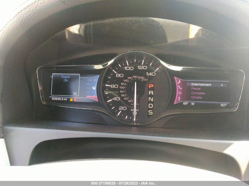 2013 LINCOLN MKX - 2LMDJ8JK6DBL44000