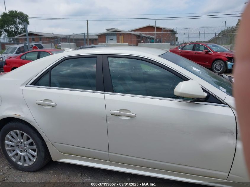 2013 CADILLAC CTS SEDAN LUXURY 1G6DG5E50D0116709