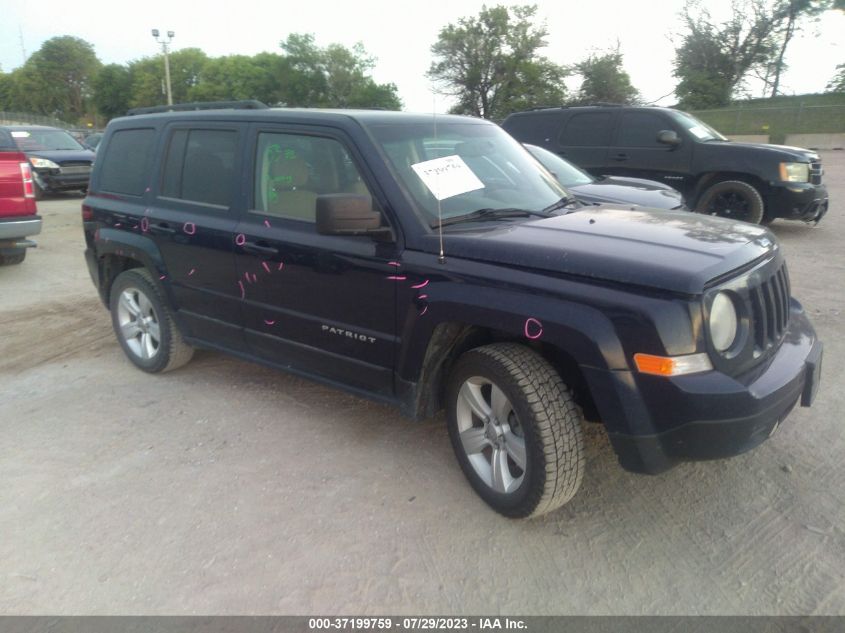2014 JEEP PATRIOT LATITUDE - 1C4NJPFA2ED560291