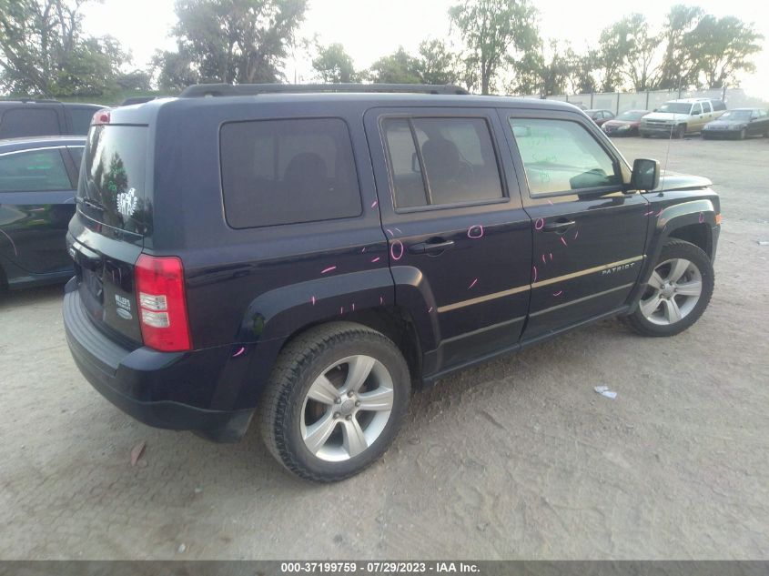 2014 JEEP PATRIOT LATITUDE - 1C4NJPFA2ED560291