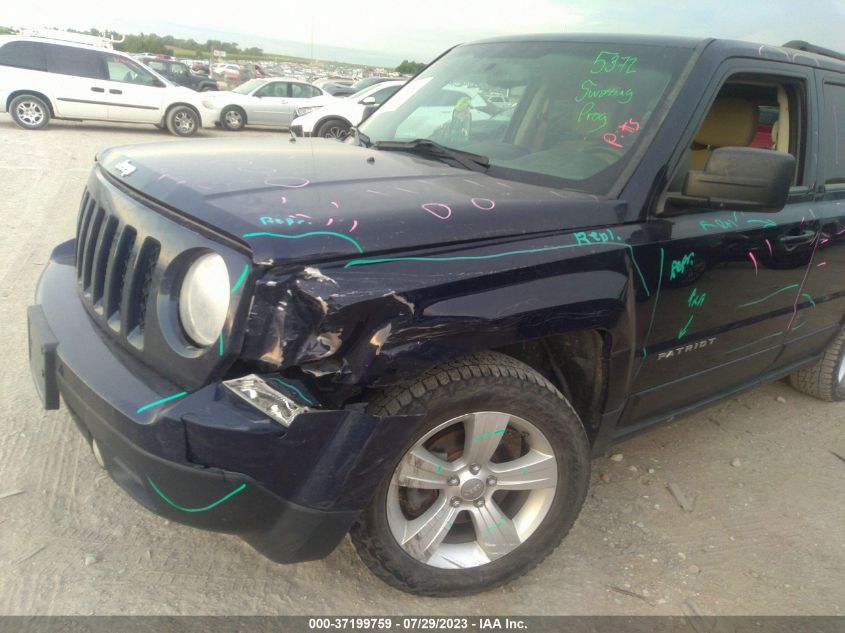 2014 JEEP PATRIOT LATITUDE - 1C4NJPFA2ED560291