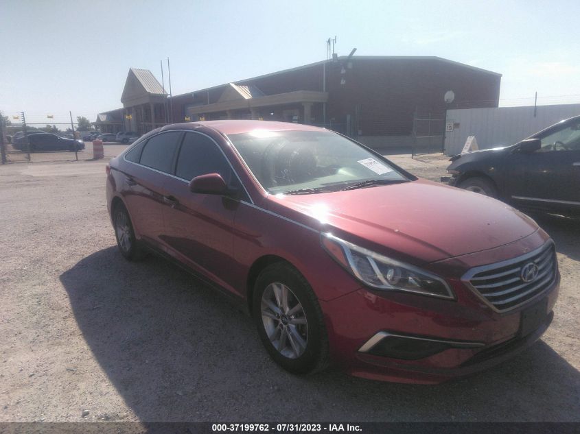 2016 HYUNDAI SONATA 2.4L SE - 5NPE24AF8GH349785