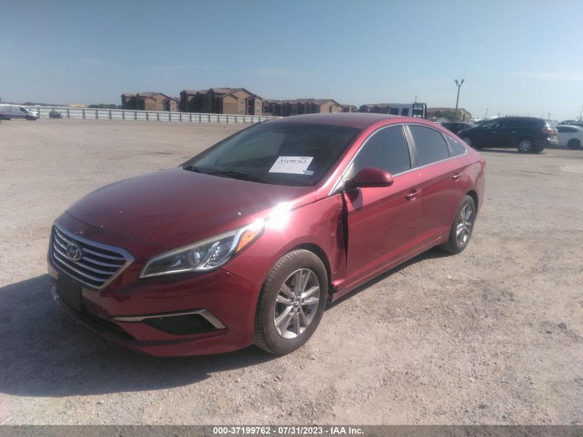 2016 HYUNDAI SONATA 2.4L SE - 5NPE24AF8GH349785