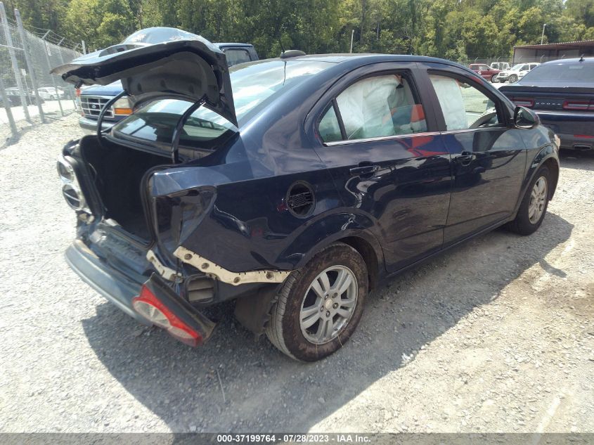 2015 CHEVROLET SONIC LT - 1G1JC5SH1F4125773