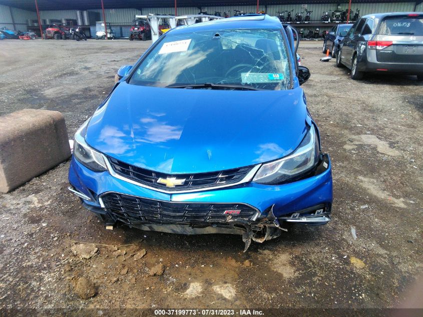 2017 CHEVROLET CRUZE LT - 3G1BE6SM6HS550569