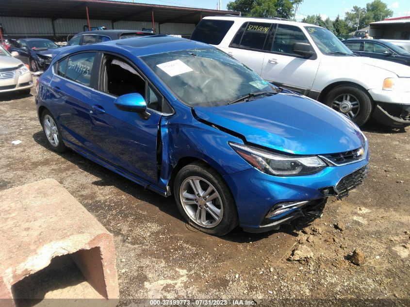 2017 CHEVROLET CRUZE LT - 3G1BE6SM6HS550569