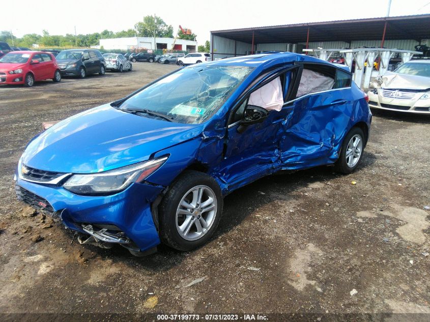 2017 CHEVROLET CRUZE LT - 3G1BE6SM6HS550569
