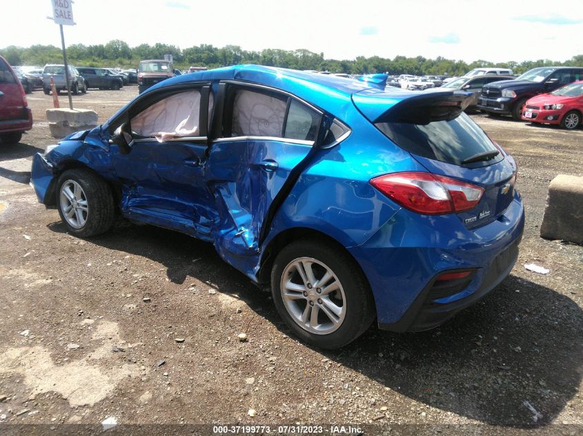 2017 CHEVROLET CRUZE LT - 3G1BE6SM6HS550569