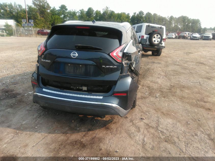 2015 NISSAN MURANO PLATINUM - 5N1AZ2MG7FN270735